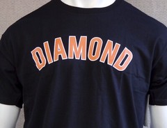 New Diamond Supply Co. Regular Fit Arch Black Mens S/S T Shirt RDAM-181