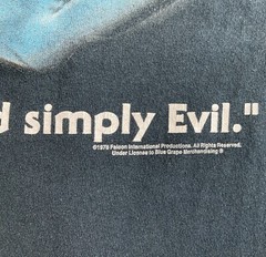 HALLOWEEN MICHAEL MYERS T SHIRT MOVIE PROMO PURE EVIL SHAPE MASK VTG HORROR ENDS