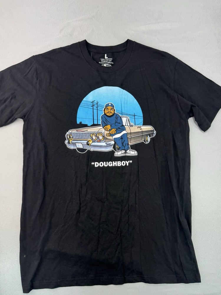 Sneaker Threads Doughboy Graphic Print Shirt Men’s Sz Large Black T-shirt NEW