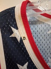 No Boundaries Mens Tank Top Size Large Active Red White Blue Stars America Shirt