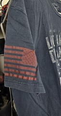 Grunt Style XXL Mens T-Shirt Blue Live American Die American This We’ll Defend