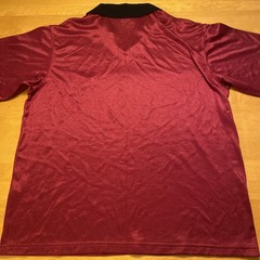 Rollin Hard Shirt Red V Neck Collar Size XL Made In USA Vintage