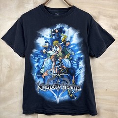 Kingdom Hearts Disney Square Enix Anime RPG Video Game Promo T Shirt Sz Medium
