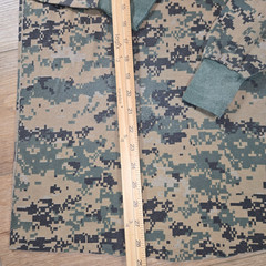 Vintage Fox Outdoor Digital Camo Shirt Mens Green Single Stitch Military Tee