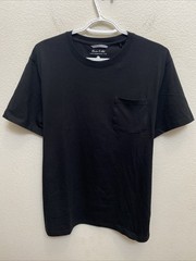 NEW Porter & Ash Men’s Large Black Performance Tee Crew Neck T-Shirt Pocket NWT