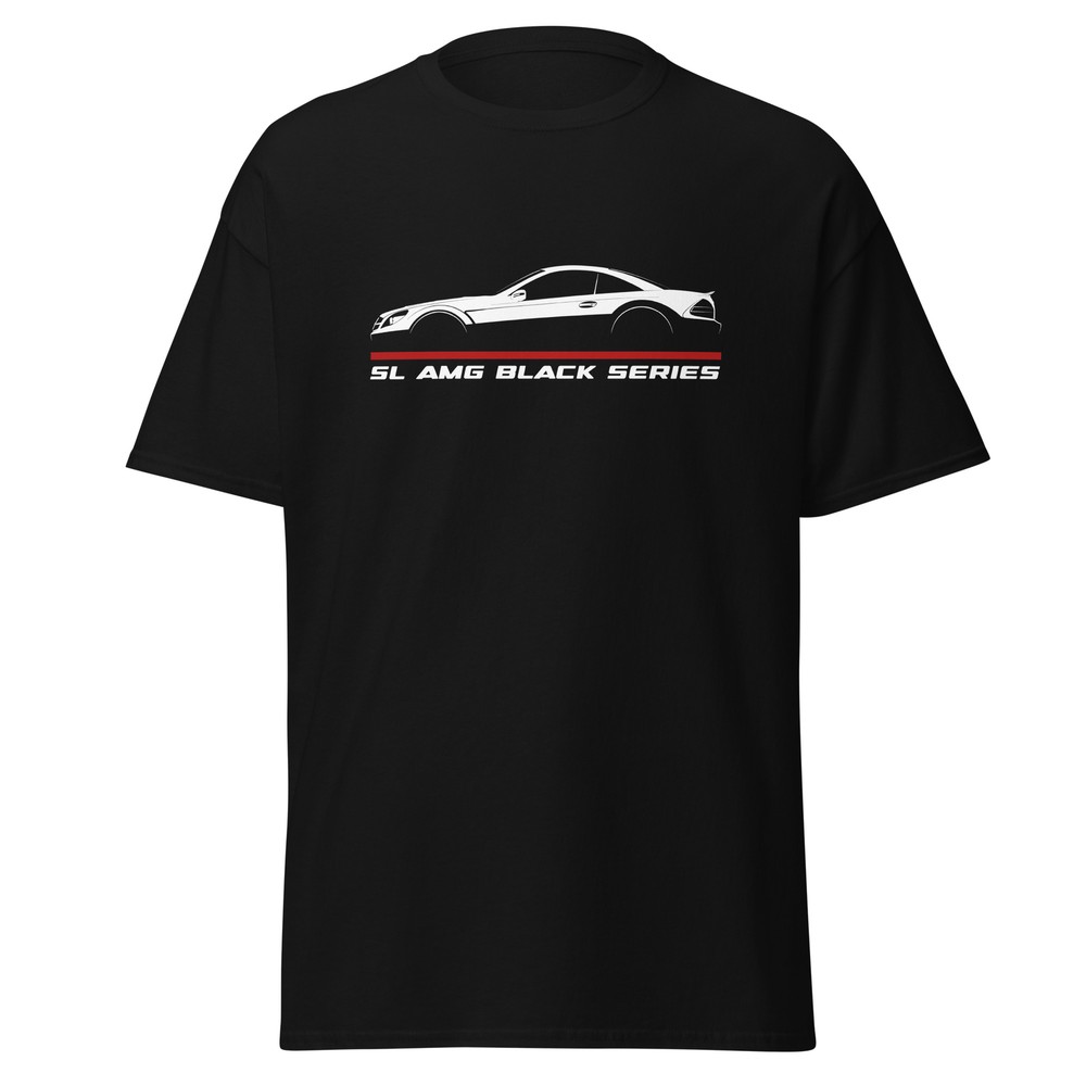 Premium T-Shirt For Mercedes SL AMG Black Series 2008-2011 Birthday Gift
