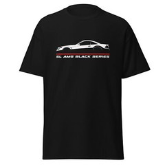 Premium T-Shirt For Mercedes SL AMG Black Series 2008-2011 Birthday Gift