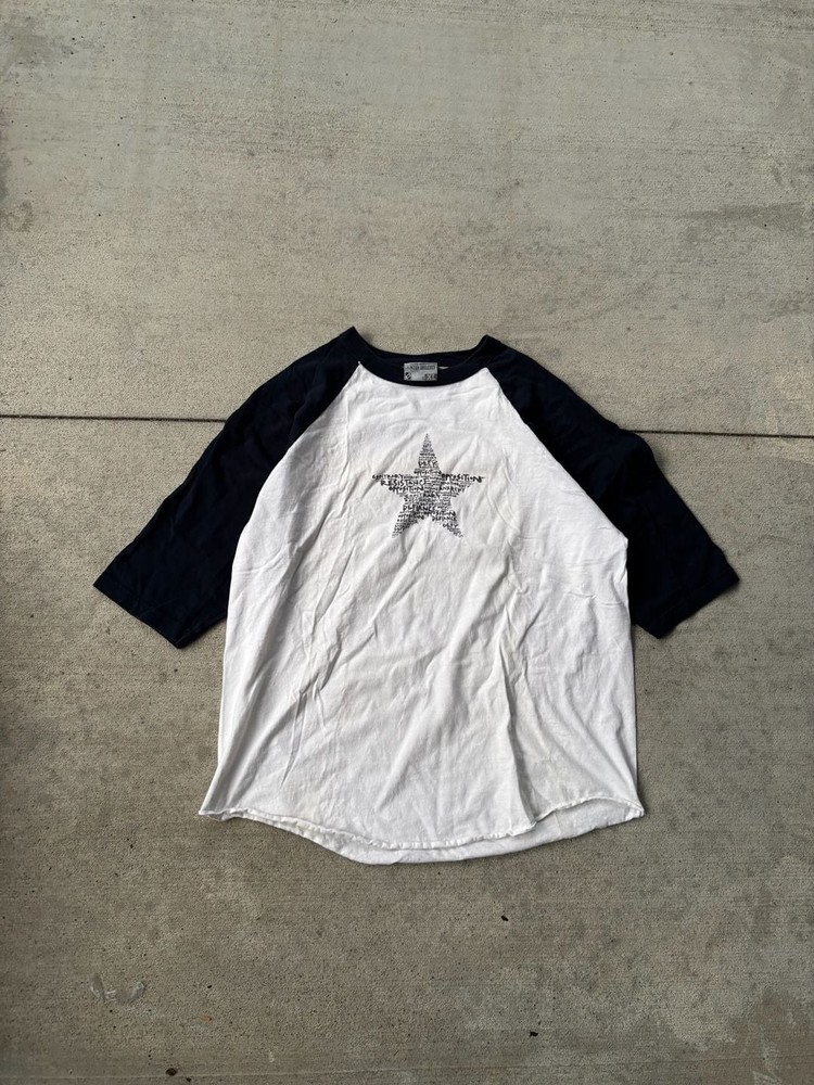 Counter Culture Defy Tradition Star Graphic Raglan Baseball Tee