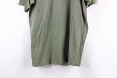 Vintage 80s Cabelas Mens Large Faded Spell Out Bass Fishing T-Shirt Olive Green