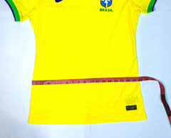 Nike Brazil 2022 World Cup Home Jersey Player Issue Dri-FIT ADV Yellow Mens Size