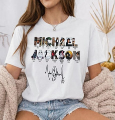 Michael Jackson 90s Retro Graphic T-Shirt, Unisex Cotton Streetwear Top1
