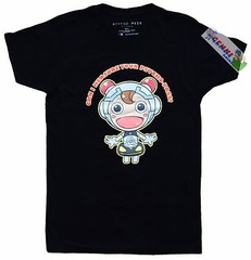**Legit** Psycho Pass Komissa Chan Authentic Black Screen Print T-Shirt #59570