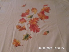 NEW T-Shirt: Falling Leaves Nice Fall Scene (LOTS of Colors & Sizes)