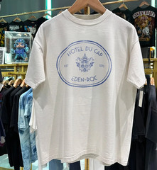 Rare Vintage 90s Style Hotel Du Cap Eden-Roc Unisex 2-sided T-shirt S-5XL