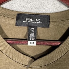 RLX Ralph Lauren Shirt Mens XXL Green Long Sleeve Henley Performance Tee
