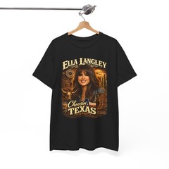 Ella Langley Choosin’ Texas Texan Retro Vibe Vintage Look cd vinyl tour shirt
