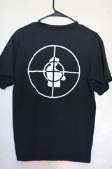 Vintage 2000s Public Enemy T Shirt size medium Black and White Logo Rap Hip Hop