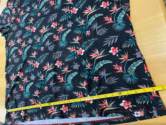 Duke Mens Fraser D555 Hawaiian Floral Print T-Shirt – Men’s Sz 2XL