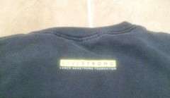 Vintage 2000s Nike Team x Livestrong Shirt Lance Armstrong Foundation Black XL