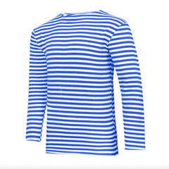Authentic Ukrainian Military Telnyashka Triple Knit 500gsm Heavy Shirt Blue