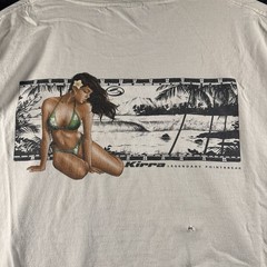 Vintage Y2K Kirra Men’s Surf Beach Box Graphic USA-Made T Shirt Rare (2XL)