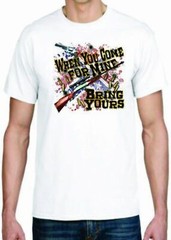 Adult DryBlend® T-Shirt – ( BRING YOURS – HUNTING / GUN / 2ND AMENDMENT)