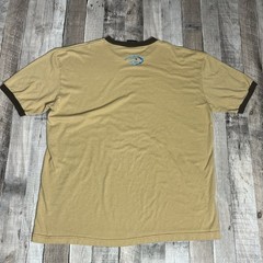 Halo 2 Shirt Adult XL Brown 2004 Ringer Video Game Promo Tee Bungie Master Chief