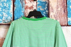 Unisex Denim & Flower Leprechaun St Patrick’s Day Shirt Long Sleeve MEDIUM Green