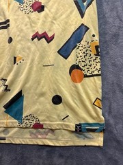 Screenshot Brand 80s Retro Geometric Allover Print T-Shirt