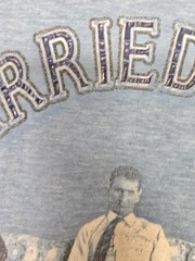Vintage Thunder Creek Mens Married With Children Al Bundy T Shirt Large Blue