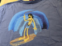 ALOHA ZEN Rainbow Slide Graphics BLUE Tshirt – Men’s Size M – NEW