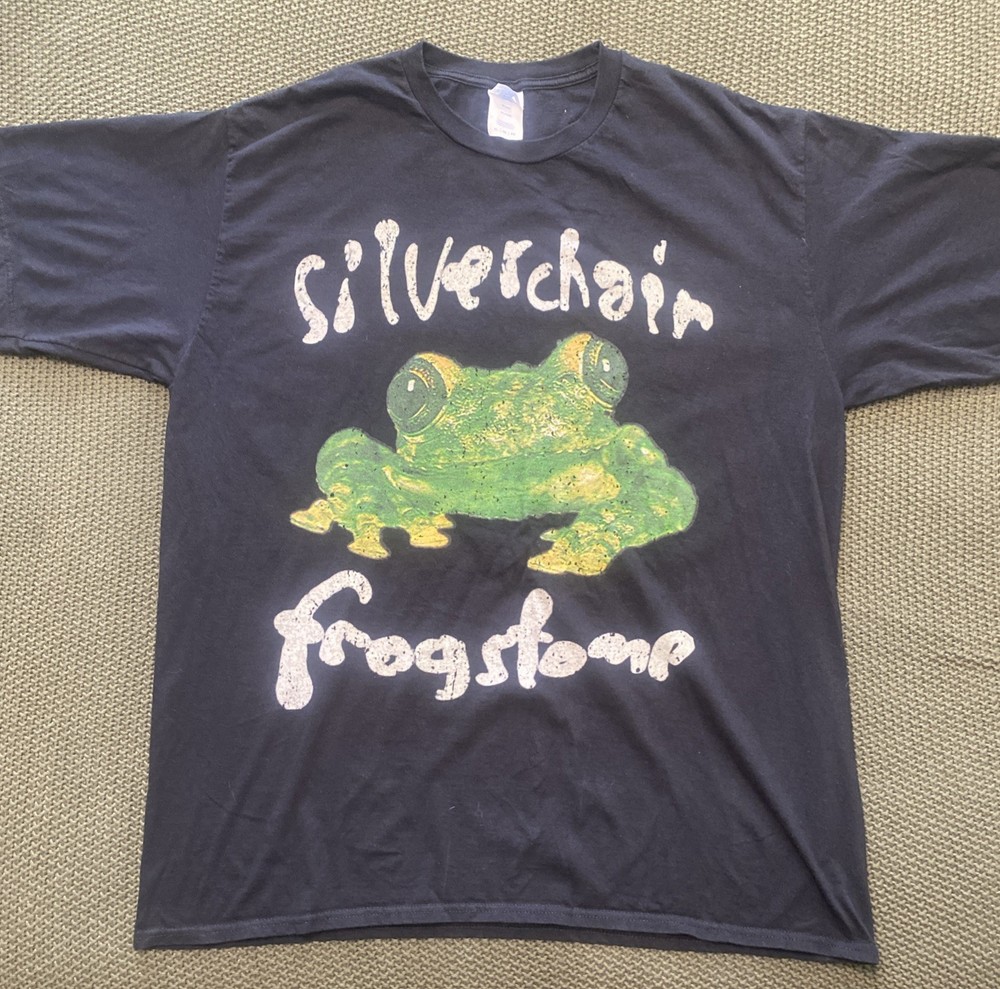 Vintage Silverchair Frog stomp Tour T-shirt Unisex Tee Extra Large Rock Pop