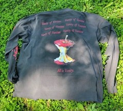 Death Note Ryuk God of Death Long Sleeve Shirt Custom 4-Print Made to Order Shak