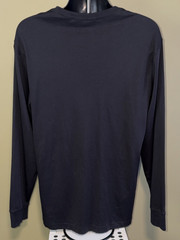 Daniel Cremieux Men’s Large Long Sleeve Pima Cotton Black Crew Neck T-Shirt