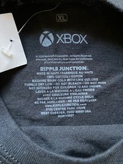 Xbox Controller T Shirt Size XL Black Classic Logo NWT Video Games