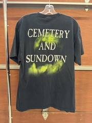 Vintage 2000s CRADLE OF FILTH Cemetery And Sundown Faded Worn Aged T Shirt Sz L