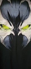 Vintage Todd McFarlane Spawn Adult’s XL Big Face Graphic Comic Black T-shirt