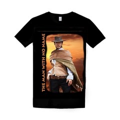 THE MAN WITH NO NAME – T-Shirt – Sizes S – 5XL – Classic Spaghetti Western