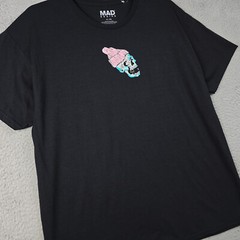 Skater Skeleton Mens XL Black Casual Streetwear Surfer Horror Space NWT