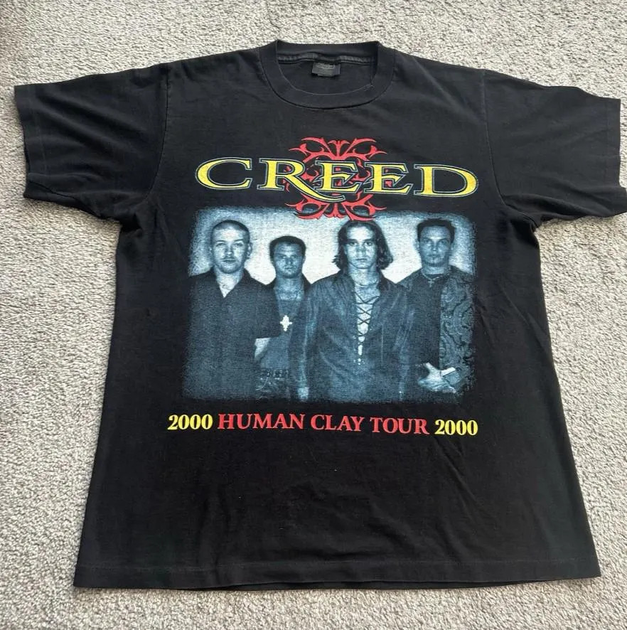 Creed band Human Clay black cotton Shirt Unisex All Size R474