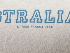 VINTAGE Panama Jack Shirt Mens Medium Surf Team Bell’s Beach AUS 80s Adult A36
