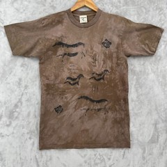 Primitives Andrea Bragg Vintage Adult M Southwestern Horses Tie Dye Graphic Tee