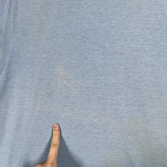 VINTAGE 90s DKNY T Shirt Mens Size Medium Sun Faded Elastic Waist Cotton Blend