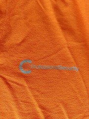 Men’s T Shirt Uneek Size S Short Sleeves Orange 25470