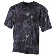 MFH T-shirt Men’s Short Sleeve Military Crew Neck Jersey US T-SHIRT Snake Black
