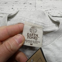 Vintage John Deere Shirt Mens Medium Gray Model A Tractor Graphic Earth Tones
