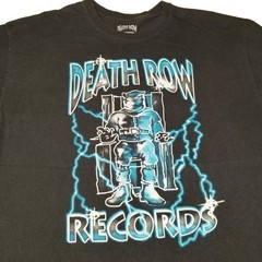 Death Row Records Ripple Junction Black T-shirt Shirt Sz XL Tupac Snoop