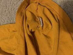 Arcteryx Fossil Shirt Mens Medium Orange Copper Hiking Camping Gorpcore