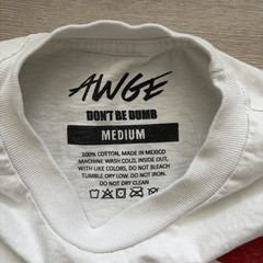 AWGE ASAP Rocky Tee Shirt Mens Medium We Love Our Customers Heart Tee Streetwear