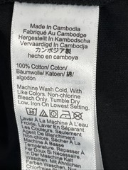 J Crew Sueded Cotton T Shirt Mens Small Slim Fit Black Jersey Tee Crewneck FLAW